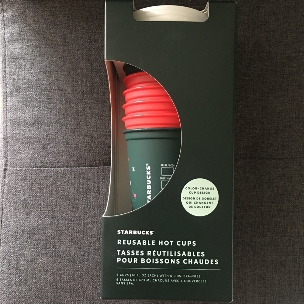DOTS Starbucks Holiday Color-Changing Hot Cup, 16 oz, NEW - Picture 5 of 8